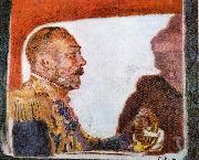 Walter Sickert King George V and Queen Mary Spain oil painting artist